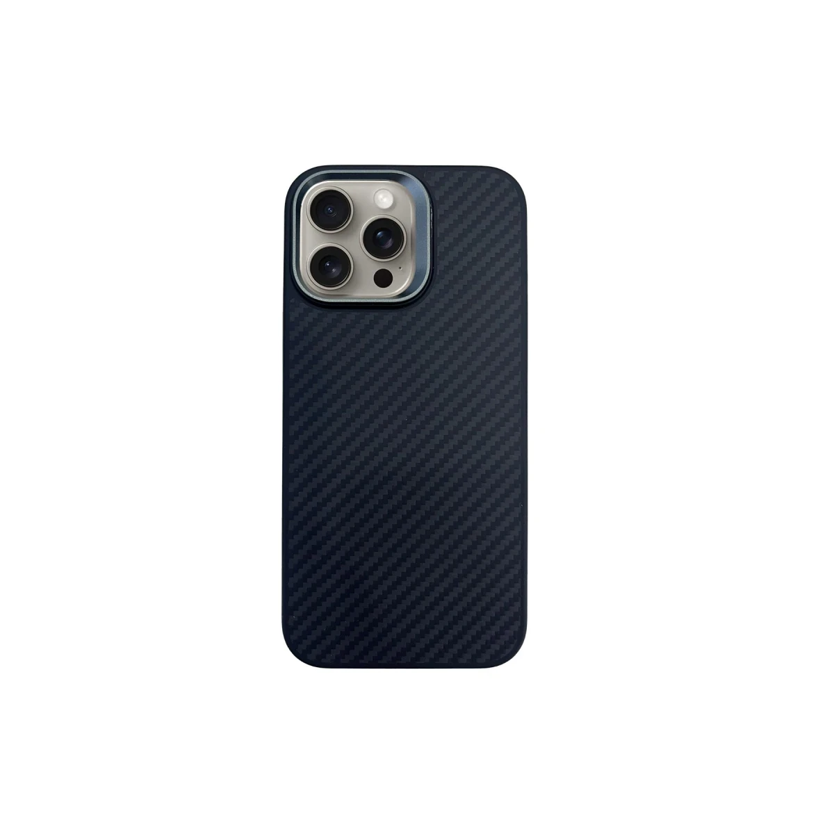 URR Apple iPhone 16 Pro Max Real Kevlar Magsafe Kapak - Siyah